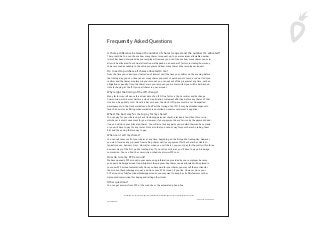 4.DSP-PMC-APP1
1.757806.100 XXX-XXX-XXX
Frequently Asked Questions
Is there a difference between the number of shares I request and the number I’m allocated?
There could be. You can choose how many shares to request, up to your maximum allowable number
(which has been determined by your employer). However, you can’t choose how many shares you actu-
ally will be allocated. Your actual allocation will depend on a number of factors, including how many
shares are made available to the entire program and how many shares other employees request.
Do I need to purchase all shares allocated to me?
From the time you submit your Indication of Interest until the time you confirm on the evening before
the trading day, you can choose how many shares you want to purchase: all, some, or none. Until you
confirm and the shares are placed in your account, you can opt out of the program at any time, with no
obligation or penalty. Once the shares are in your account, you are committed: you will be held respon-
sible for buying, at the IPO price, all shares in your account.
Why might the timing of the IPO change?
Many factors can influence the actual date of an IPO. One factor is the Securities and Exchange
Commission, which must declare a stock’s registration statement effective before any shares of that
stock can be publicly sold. Once this has occurred, the stock’s IPO price must be set. Unexpected
developments in the stock market can also affect the timing of an IPO. It may be disadvantageous to
launch a new stock offering when markets are unsettled or investor sentiment is negative.
What’s the best way for me to pay for my shares?
You can pay for your shares by check (including personal check), electronic fund transfer, or wire,
whichever is most convenient for you. However, if your payment doesn’t arrive by the payment dead-
line, you will lose your allocated shares. You will also lose any gains you would otherwise have made,
or you will have to pay for any losses. Note also that you cannot pay for your shares by selling them
first and then using that money to pay.
When can I sell my shares?
You can sell some or all of your shares at any time, beginning on the first public trading day. However,
you won’t receive any proceeds from selling shares until your payment for the shares has cleared—
typically seven business days. No matter when you sell shares, you must pay for them all within three
business days of the first public trading day. If you sell your shares, you’ll have to pay a brokerage
commission. You can find the commission schedule at www.XYZ.com.
How do I use my XYZ account?
We have opened a XYZ account in your name, using information provided by your employer, because
you need a brokerage account to participate in the program. Any shares you are allocated will be placed in
your new XYZ account automatically. Once you have paid for your shares, you may sell them or transfer
them to another brokerage account, and close your XYZ account, if you like. However, since your
XYZ account is a fully functional brokerage account, you may want to keep it, as it offers features such as
discounted commissions for buying and selling other stocks.
Other questions?
You can get answers from XYZ at the web site or the automated phone line.
Brokerage services for this program are provided by XYZ Brokerage Services LLC, Member NYSE and SIPC.
 