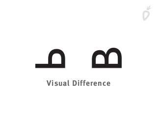 B
P
Visual Difference
 
