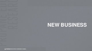 NEW BUSINESS
 