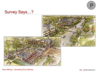Place Making – Something From Nothing OHM www.ohm-advisors.com
Survey Says…?
 