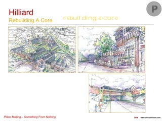 Place Making – Something From Nothing OHM www.ohm-advisors.com
Hilliard
rebuilding a core
Hilliard
Rebuilding A Core
 