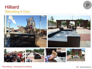 Place Making – Something From Nothing OHM www.ohm-advisors.com
Hilliard
Rebuilding A Core
 