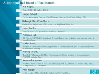 A distinguis h ed   blend of Facilitators 