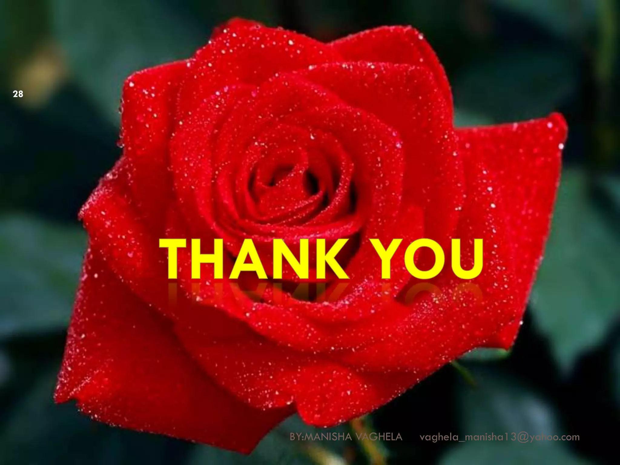 28




     BY:MANISHA VAGHELA   vaghela_manisha13@yahoo.com
 