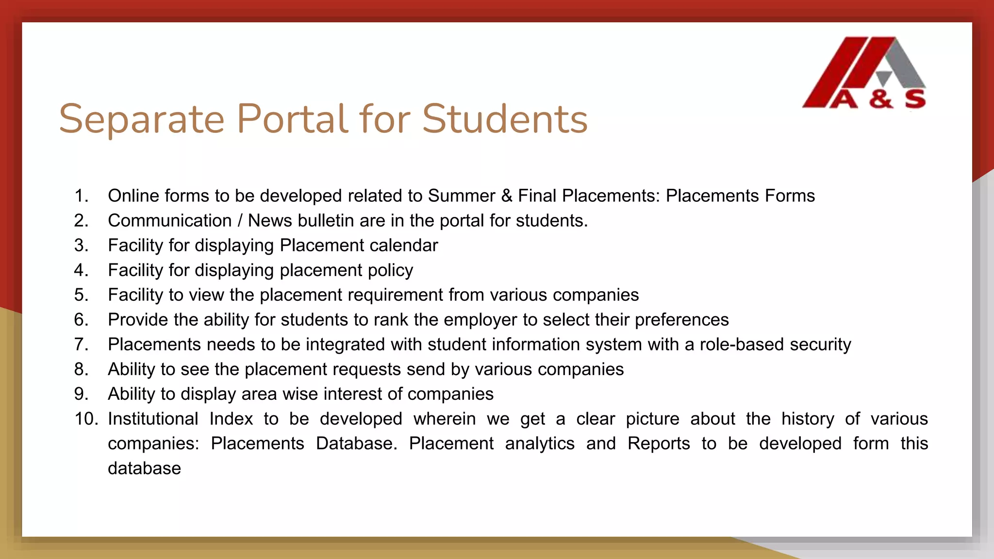 Placement | PPTX