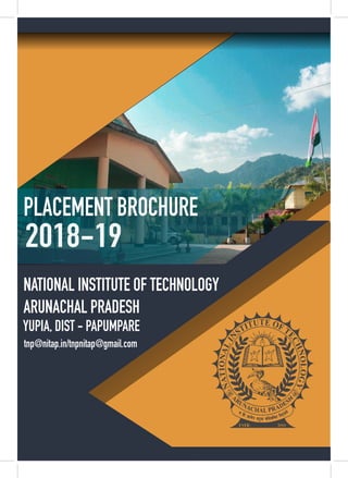 Placement brochure 2018-19_NIT ARUNACHAL PRADESH | PDF