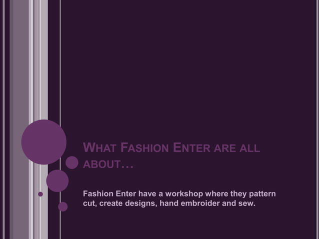 Placement presentation | PPTX