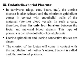Chorial Comprehensive Study of Placenta Types, Functions, and Classifications ...