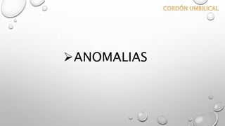 ANOMALIAS
 