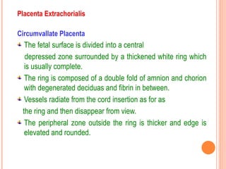 Chorionic Ring placental development - Its process .ppt