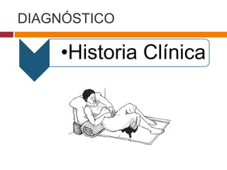 DIAGNÓSTICO
•Historia Clínica
 