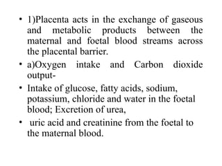 Comprehensive Overview of Fetal Membranes and Placenta Development | PPT
