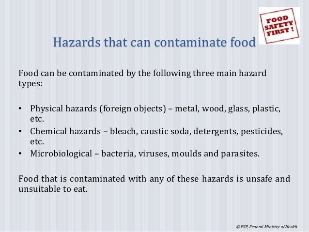 What Are The Types Of Hazards That Can Contaminate Food What Are The Types Of Hazards That Can Contaminate Food