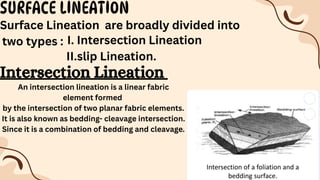 Comprehensive Study of Geological Lineations and Lineaments in ...
