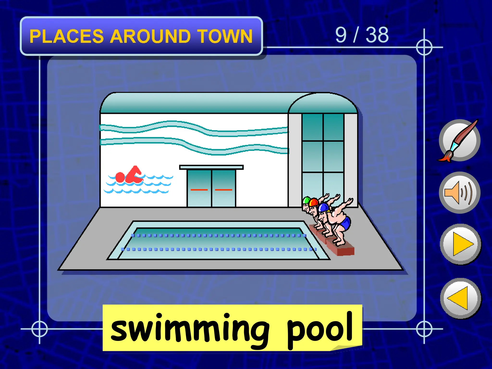 places-around-town-ppt-flashcards-fun-activities-games-picture ...