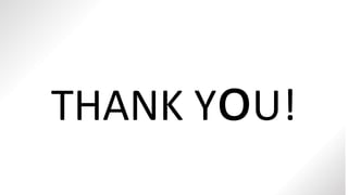 THANK YoU!
 