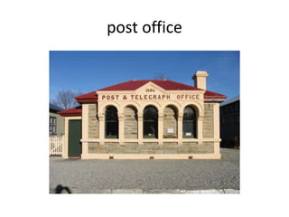 post office
 