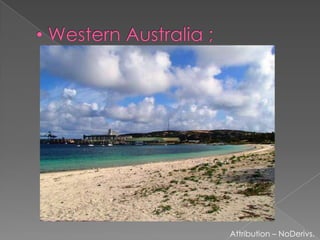  Western Australia ;Attribution – NoDerivs.