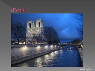 Paris ;Attribution.