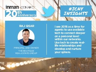 50+ Real Estate Marketing, Business, and Tech Insights from Inman Connect New York 2016 Slide 42