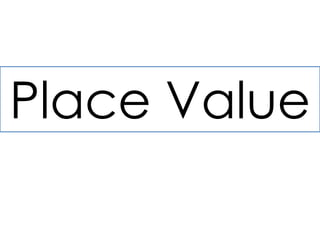 Place Value 