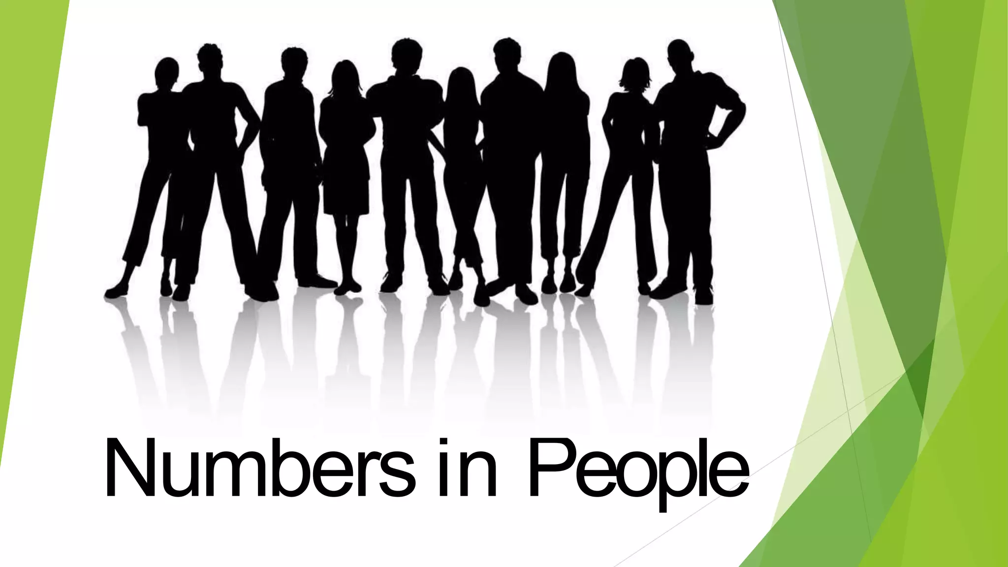 Numbers in People