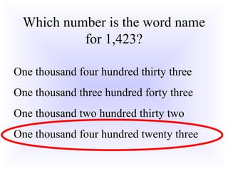 Place value intro | PPT