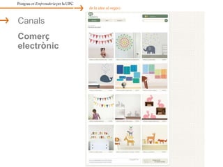 Postgrau en Emprenedoria per la UPCde la idea al negociPrototipsPosa-llibresAdhesiu + postadesGuarda-clipsLlibreriaBossa tèxtil...