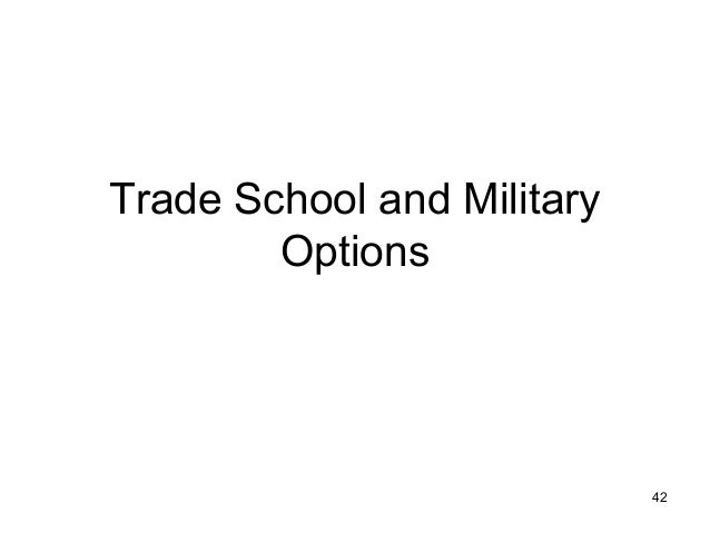 trade school career options