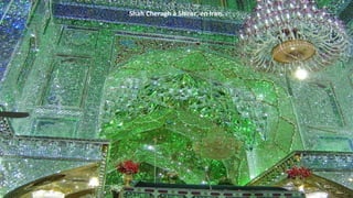 Shah Cheragh à Shiraz, en Iran.
 