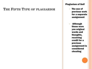 Plagarism