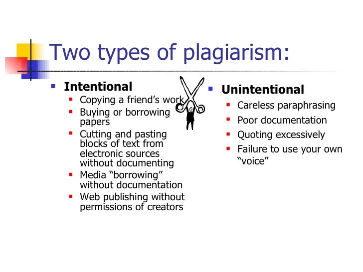 5 types of plagiarism The five types of plagiarism are you stealing intellectual property adapted from instructor theresa ireton's in-class presentation presenting another's original thoughts or ideas as your own using another's exact words without proper citation strategies to avoid plagiarism. 5 types of plagiarism The five types of plagiarism are you stealing intellectual property adapted from instructor theresa ireton's in-class presentation presenting another's original thoughts or ideas as your own using another's exact words without proper citation strategies to avoid plagiarism.