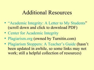 Plagiarism in the Digital Age | PPT