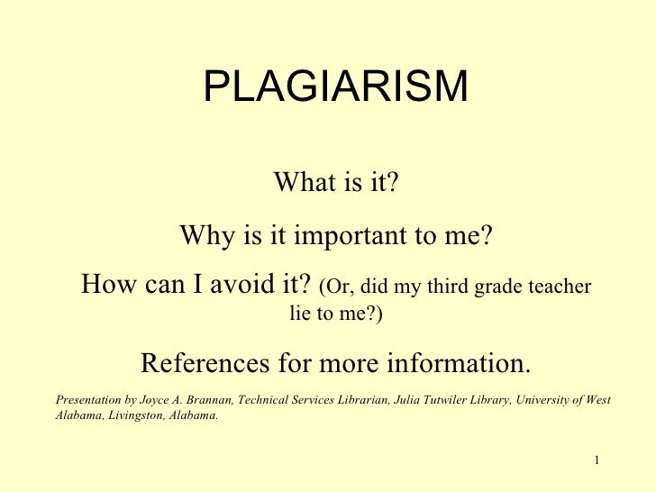plagiarism powerpoint plagiarism powerpoint