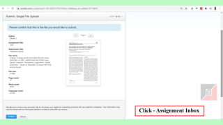 Click - Assignment Inbox
 