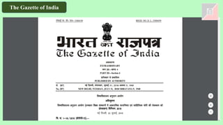 The Gazette of India
 