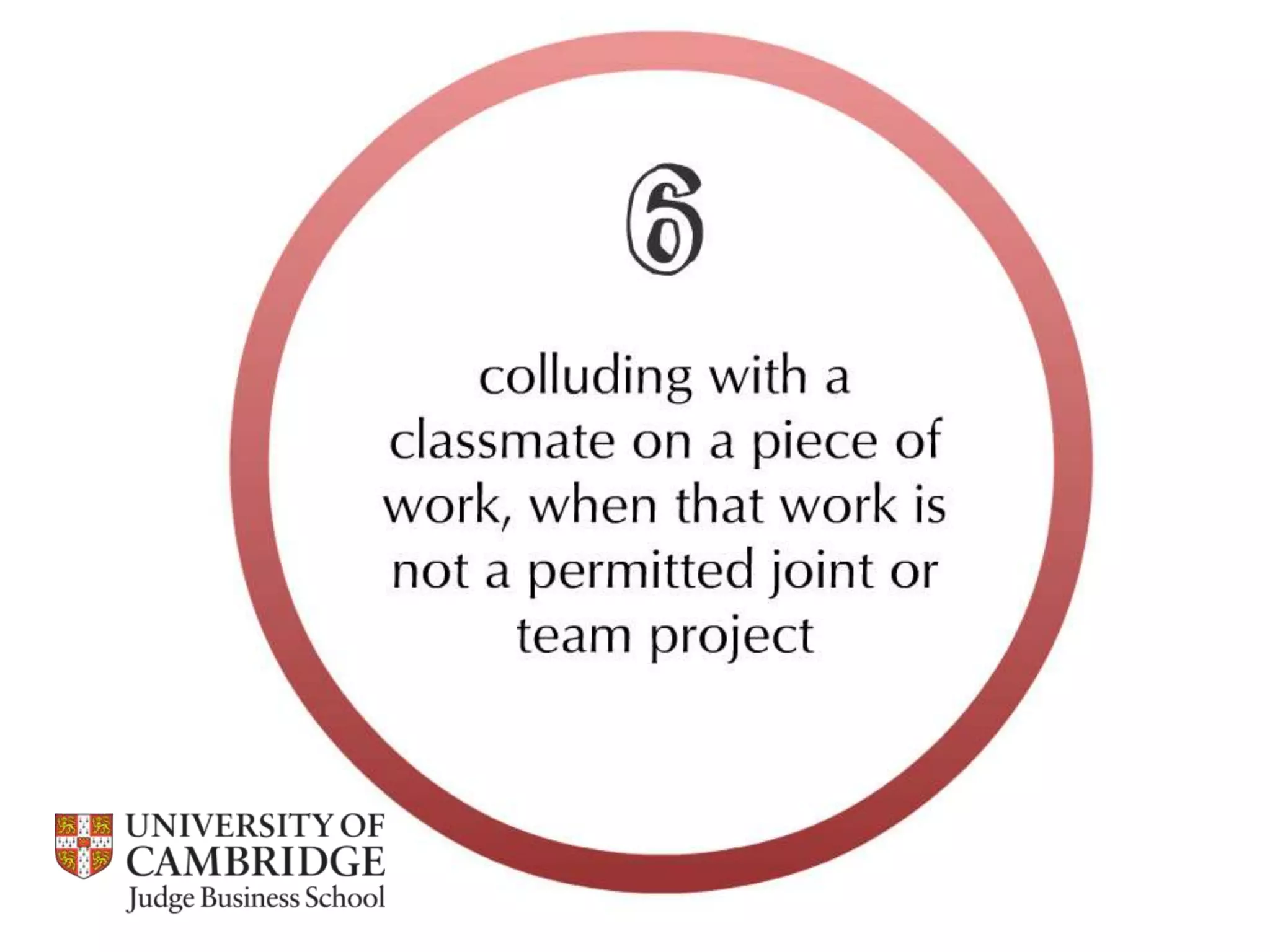 Referencing, integrity and plagiarism / Cambridge Judge Business School 2013