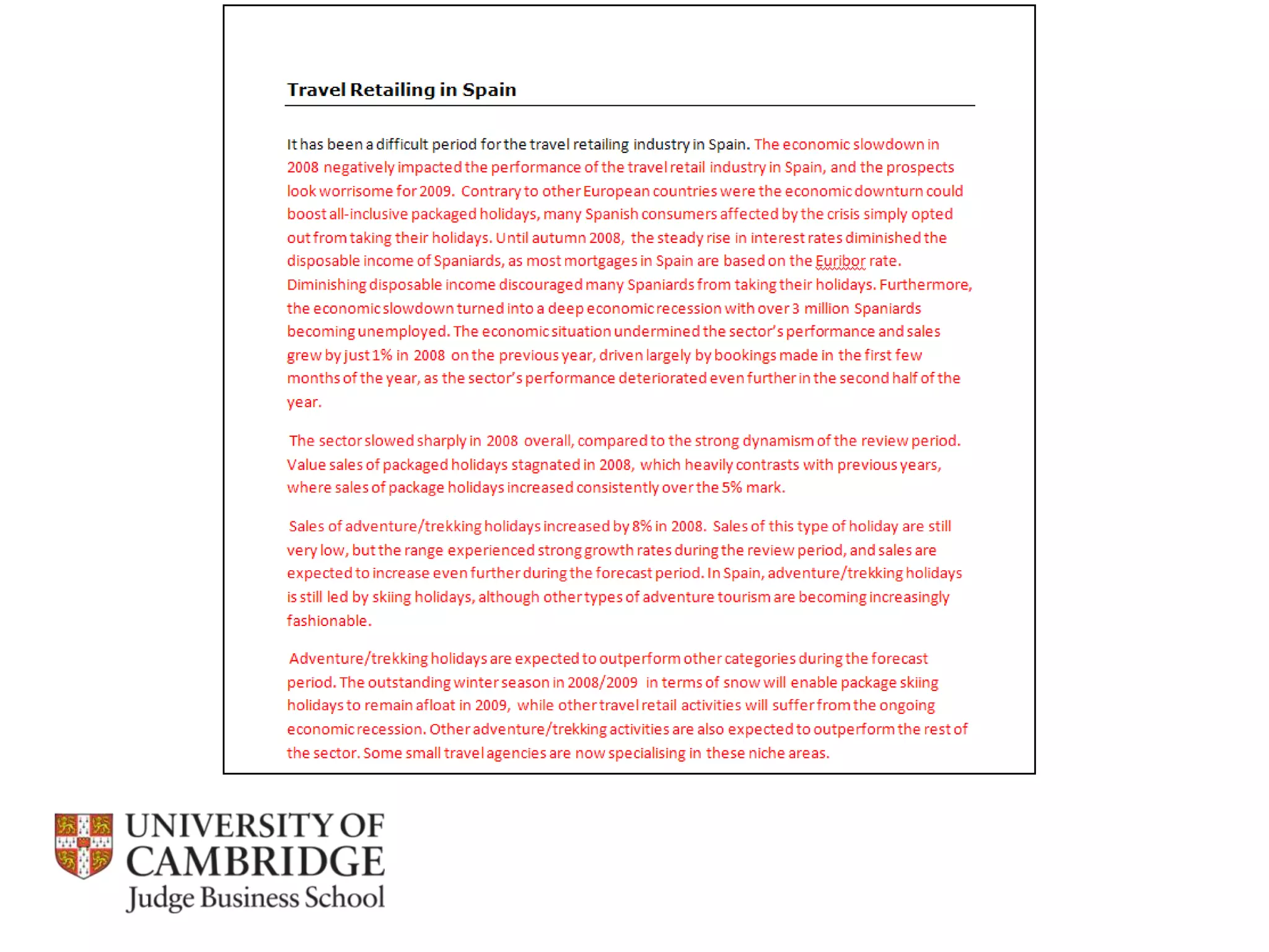 Referencing, integrity and plagiarism / Cambridge Judge Business School 2013