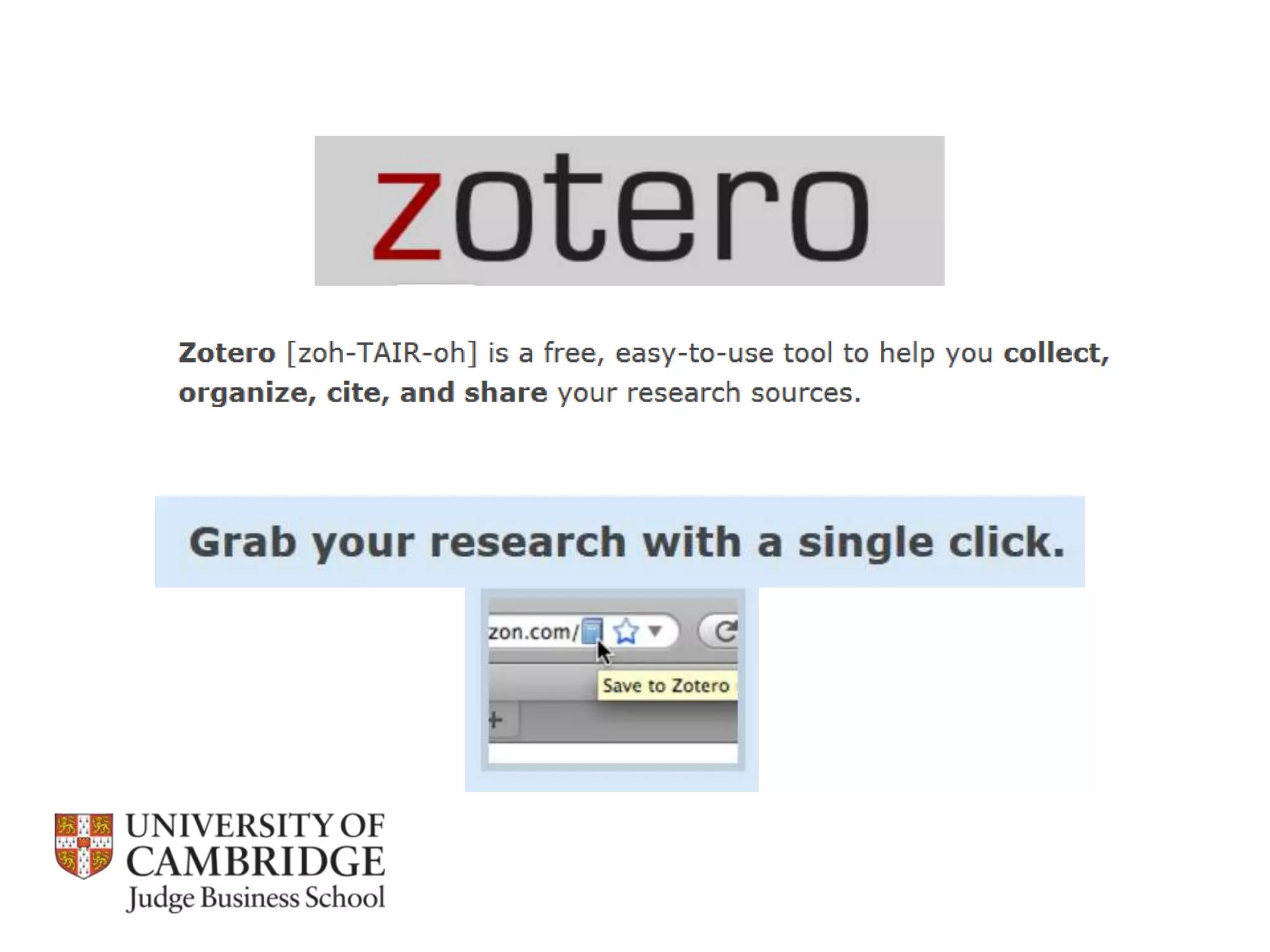 Referencing, integrity and plagiarism / Cambridge Judge Business School 2013