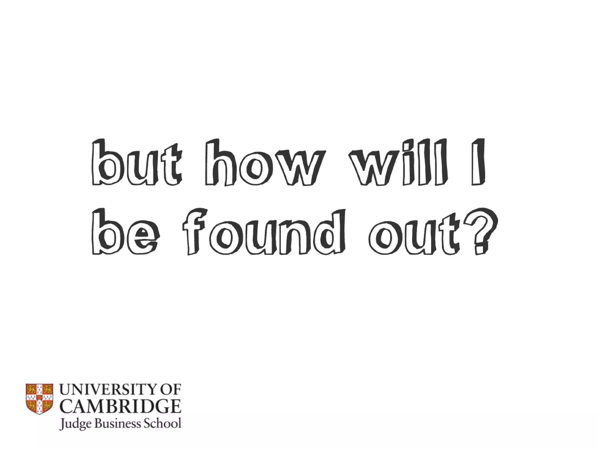 Referencing, integrity and plagiarism / Cambridge Judge Business School 2013