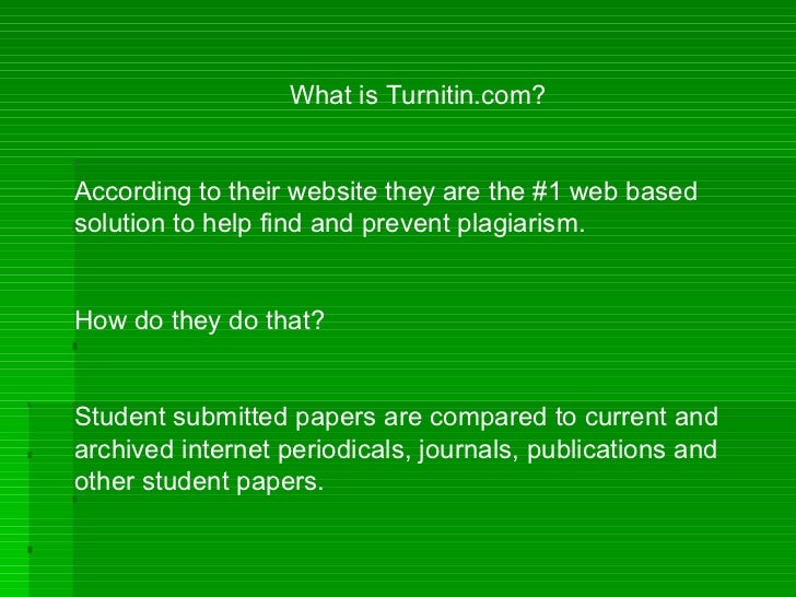 plagiarism and turnitin plagiarism and turnitin