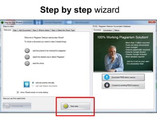 Step by step wizard
 