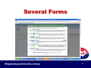 Need Help?Shippensburg University Library12EBSCOHost can help!