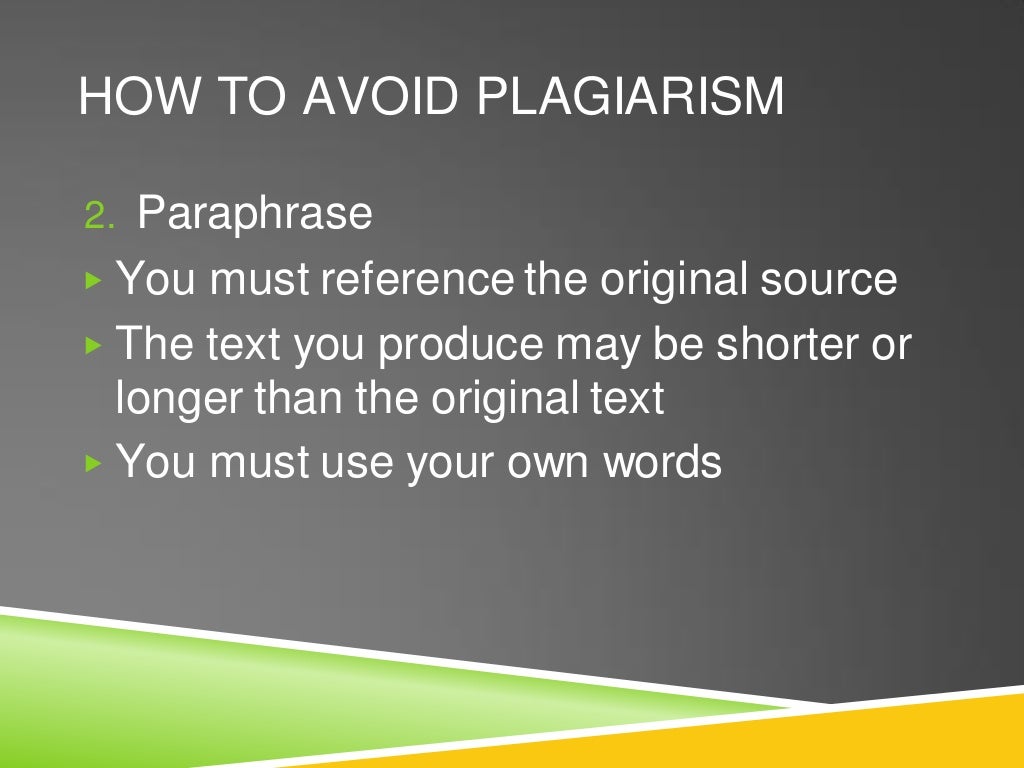 Plagiarism Ppt