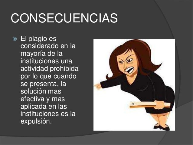 El plagio y sus consecuencias