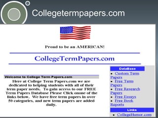 Collegetermpapers.com

 