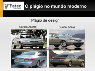 Hyundai Azera Corolla Accord O plágio no mundo moderno Plágio de design 