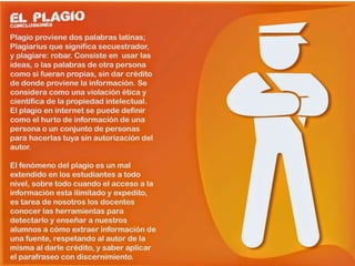 Plagio con fotos