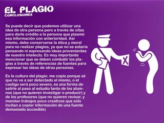 Plagio con fotos
