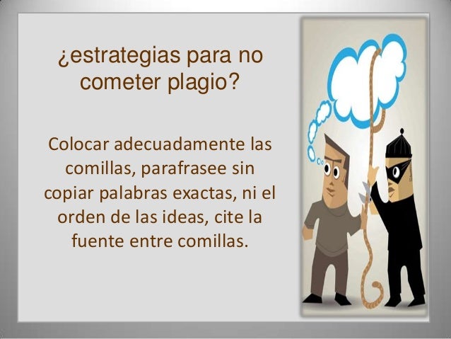 PLAGIO QUE ES Y COMO SE EVITA